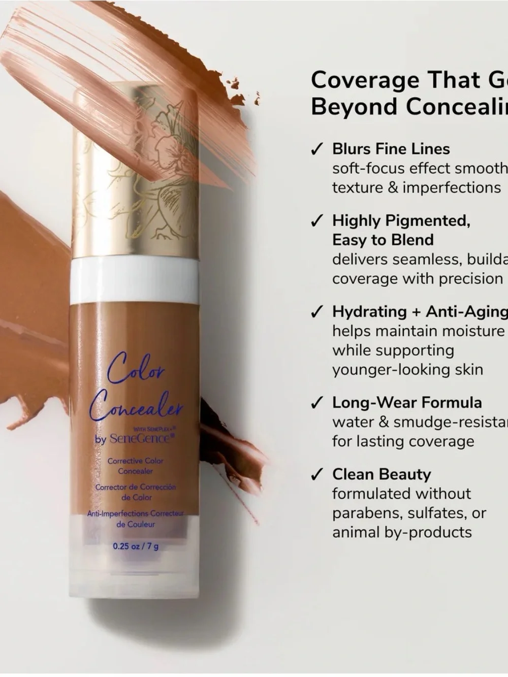 Corrective Color Concealer by Senegence. Shade: Deep. NWT.